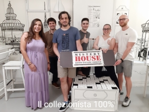 escape room mystery house torino 2D il collezionista