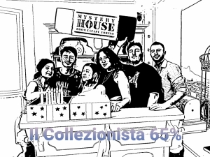 escape room mystery house torino 2D il collezionista