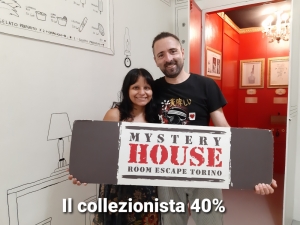 escape room mystery house torino 2D il collezionista