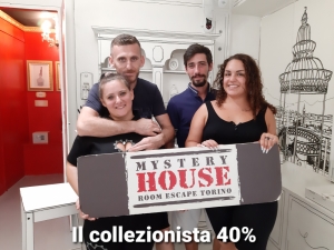 escape room mystery house torino 2D il collezionista