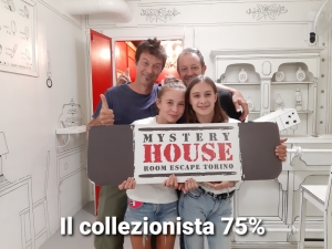 escape room mystery house torino 2D il collezionista