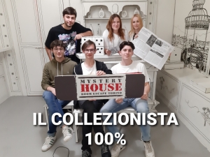 escape room mystery house torino 2D il collezionista