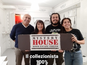 escape room mystery house torino 2D il collezionista