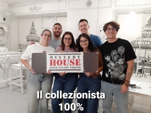 escape room mystery house torino 2D il collezionista