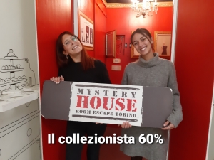 escape room mystery house torino 2D il collezionista