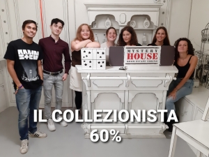 escape room mystery house torino 2D il collezionista