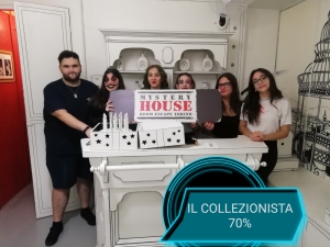 escape room mystery house torino 2D il collezionista