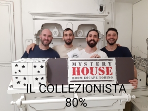 escape room mystery house torino 2D il collezionista