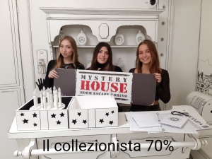 escape room mystery house torino 2D il collezionista