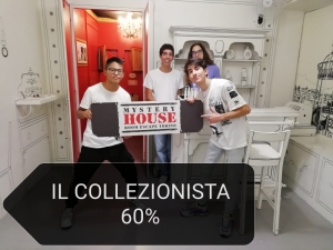 escape room mystery house torino 2D il collezionista