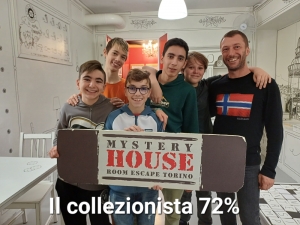 escape room mystery house torino 2D il collezionista