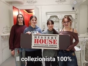 escape room mystery house torino 2D il collezionista