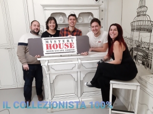 escape room mystery house torino 2D il collezionista