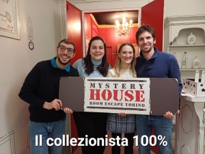 escape room mystery house torino 2D il collezionista