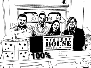 escape room mystery house torino 2D il collezionista