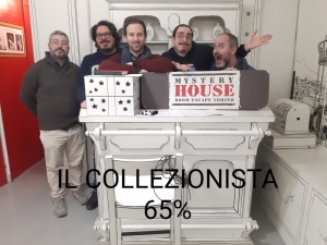 escape room mystery house torino 2D il collezionista