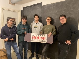 escape room mystery house torino 2D il collezionista