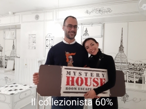 escape room mystery house torino 2D il collezionista