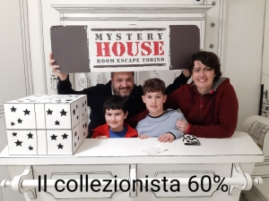 escape room mystery house torino 2D il collezionista