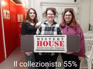 escape room mystery house torino 2D il collezionista