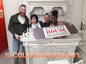 escape room mystery house torino 2D il collezionista