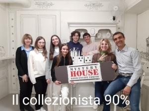 escape room mystery house torino 2D il collezionista