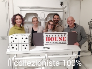 escape room mystery house torino 2D il collezionista