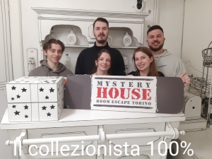 escape room mystery house torino 2D il collezionista